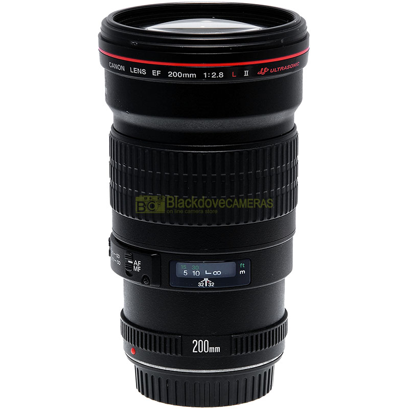 Canon EF 200mm. f2,8 L II USM Tele Obiettivo AF Full Frame per fotocamere EOS AF