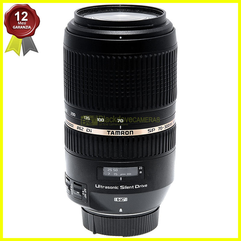 Tamron AF 70/300mm f4-5,6 SP Di USD VC obiettivo per fotocamere reflex Nikon