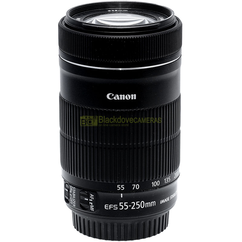 Canon EF-S 55/250mm f4-5,6 IS STM. Obiettivo Stabilizzato AF per reflex digitali