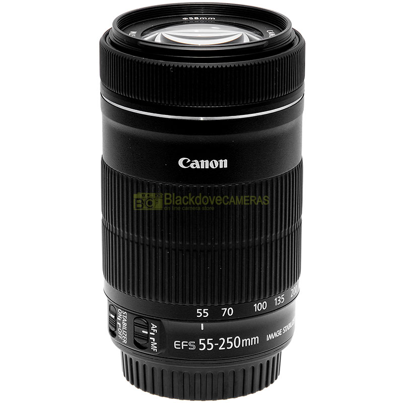 Canon EF-S 55/250mm f4-5,6 IS STM. Obiettivo Stabilizzato AF per reflex digitali