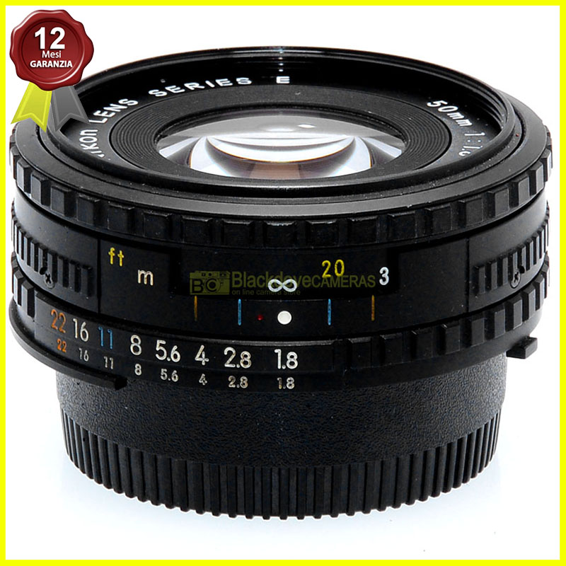 Obiettivo Nikon AI-S 50mm f1,8 E per fotocamere reflex analogiche e digitali AIS