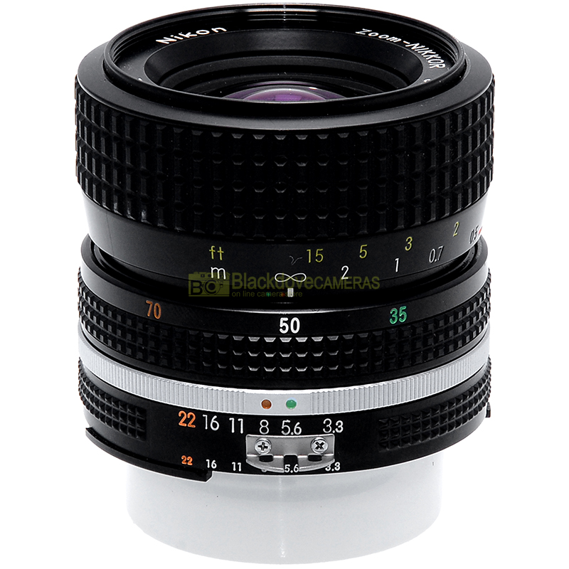 Nikon AI Zoom Nikkor 35/70mm f3,5-4,5 Obiettivo per fotocamere reflex analogiche