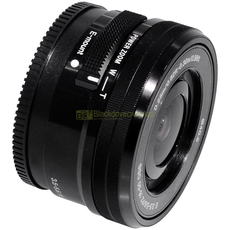 Sony E 18/55mmf3,5-5,6 OSS Silver obiettivo per fotocamere Sony E-Mount e NEX