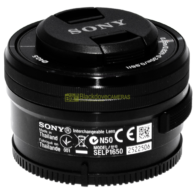 Sony E 18/55mmf3,5-5,6 OSS Silver obiettivo per fotocamere Sony E-Mount e NEX