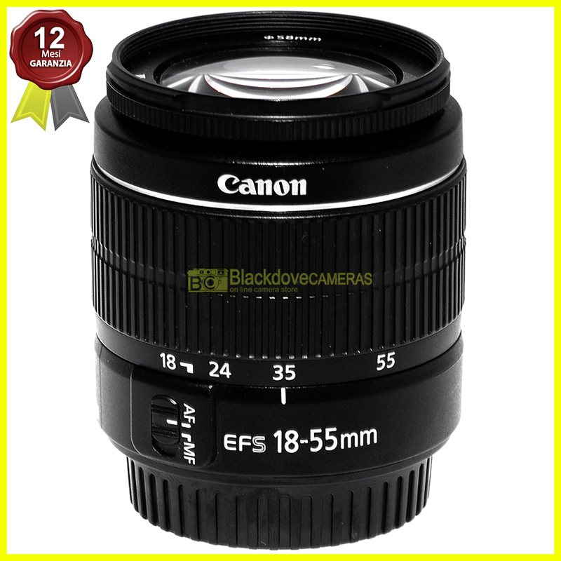 Canon EF-S 18/55mm. f3,5-5,6 III. Obiettivo autofocus per reflex digitali APS