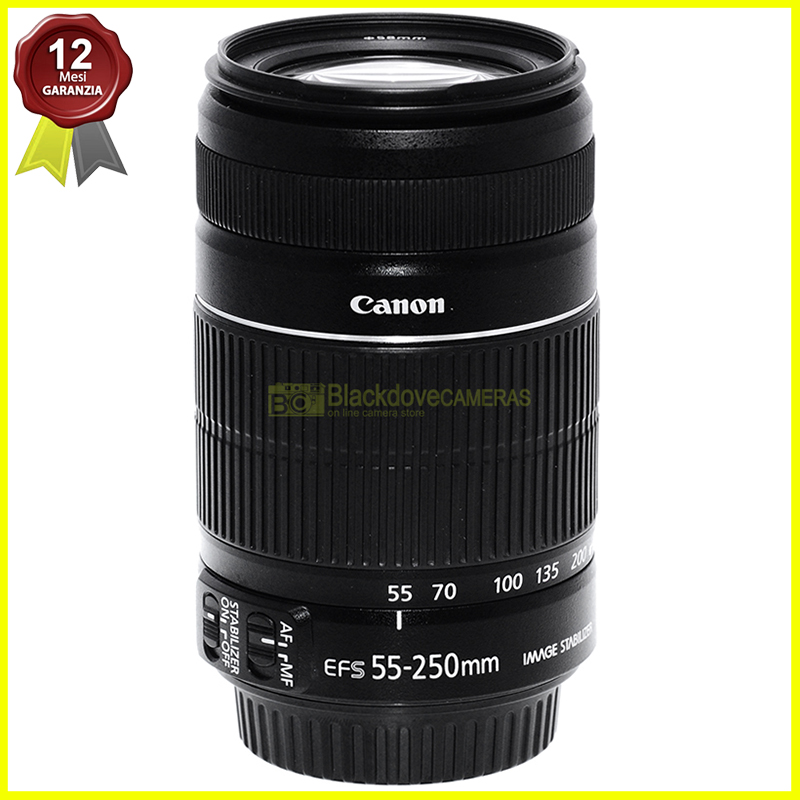 Canon EF-S 55/250mm f4-5,6 IS II Obiettivo AF per fotocamere reflex digitali APS