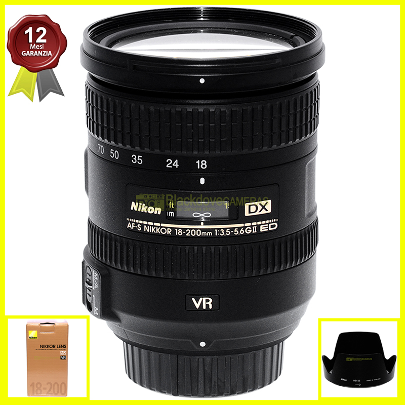 Nikon AF-S Nikkor 18/200mm f3,5-5,6 G ED VR II