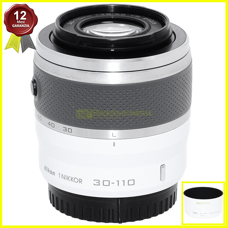 Nikon 1 Zoom Nikkor 30-110mm f3,8-5,6 VR Obiettivo per fotocamere mirrorless