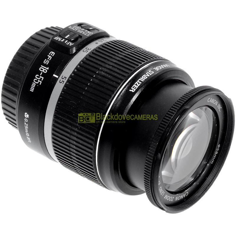 Canon EF-S 18-55mm f3,5-5,6 IS.