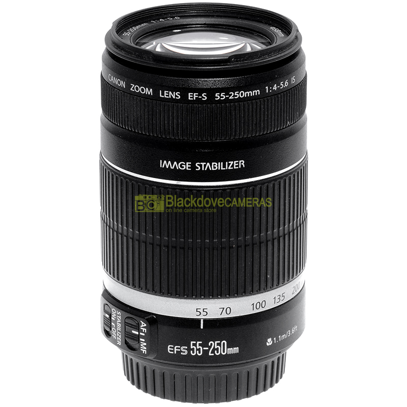 Canon EF-S 55/250mm f4-5,6 IS II Obiettivo AF per fotocamere reflex digitali APS