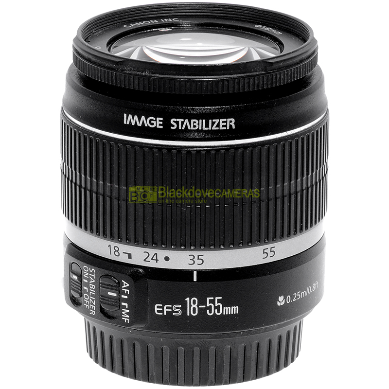 Canon EF-S 18-55mm f3,5-5,6 IS.