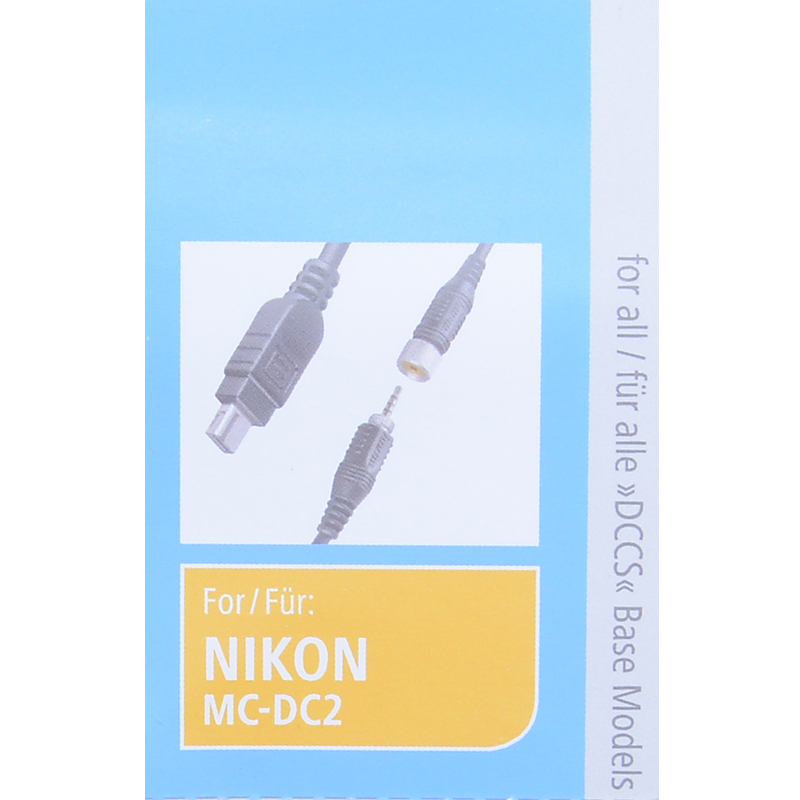 Cavo Hama da mini jack a Nikon tipo MC-DC2 plug. For DCCS Base models