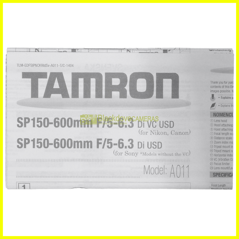 Tamron Manual