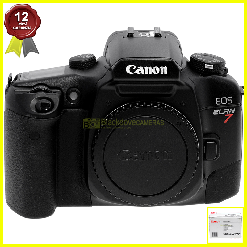 Canon EOS Elan 7 Black (Eos 33) body Fotocamera reflex autofocus analogica