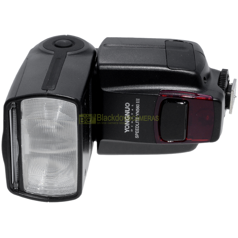 “Flash universale Yongnuo YN-560 III wireless N° guida 44 (ISO100, 35mm).”