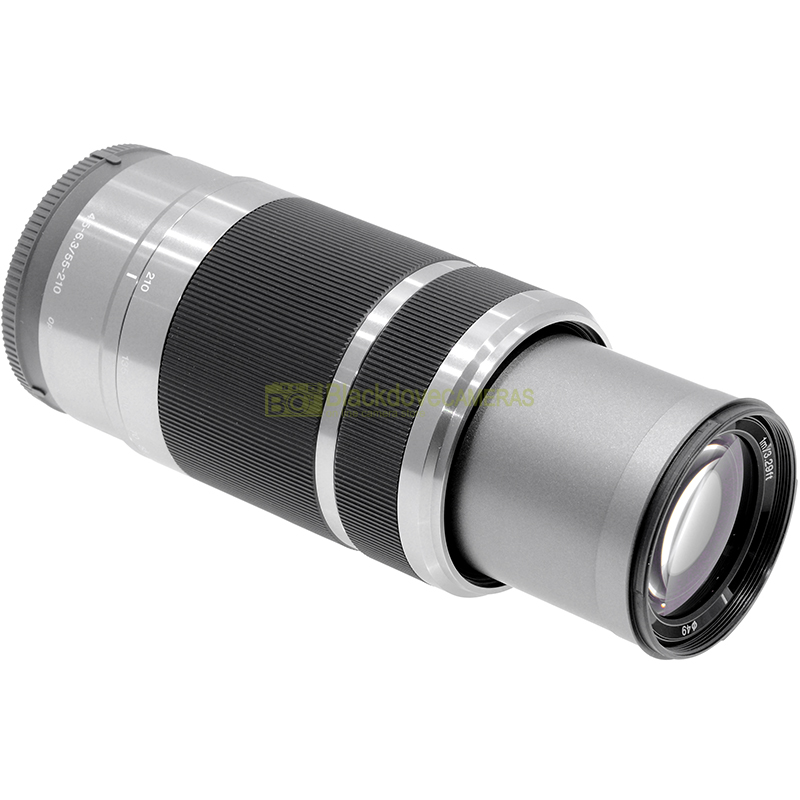 Sony E 55/210mm f4-6,3 OSS Silver obiettivo per fotocamere Sony E-Mount APS-C