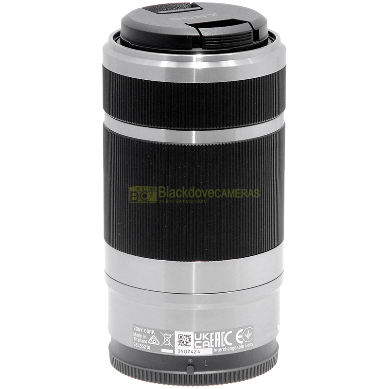 Sony E 55/210mm f4-6,3 OSS Silver obiettivo per fotocamere Sony E-Mount APS-C