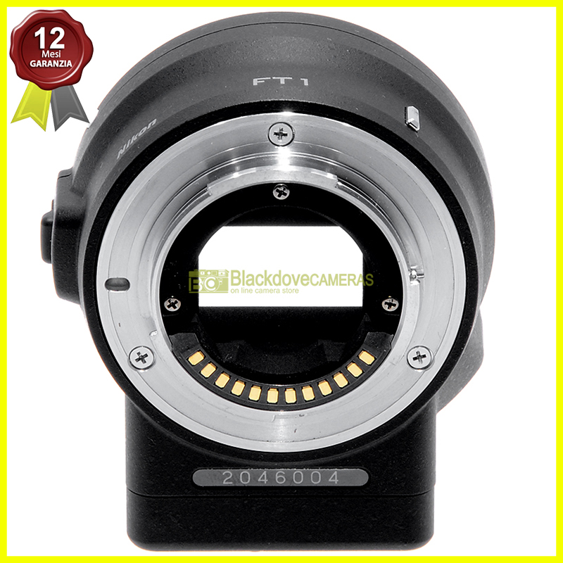 Nikon FT-1 adapter autofocus per obiettivi AF-S su fotocamere mirrorless serie 1