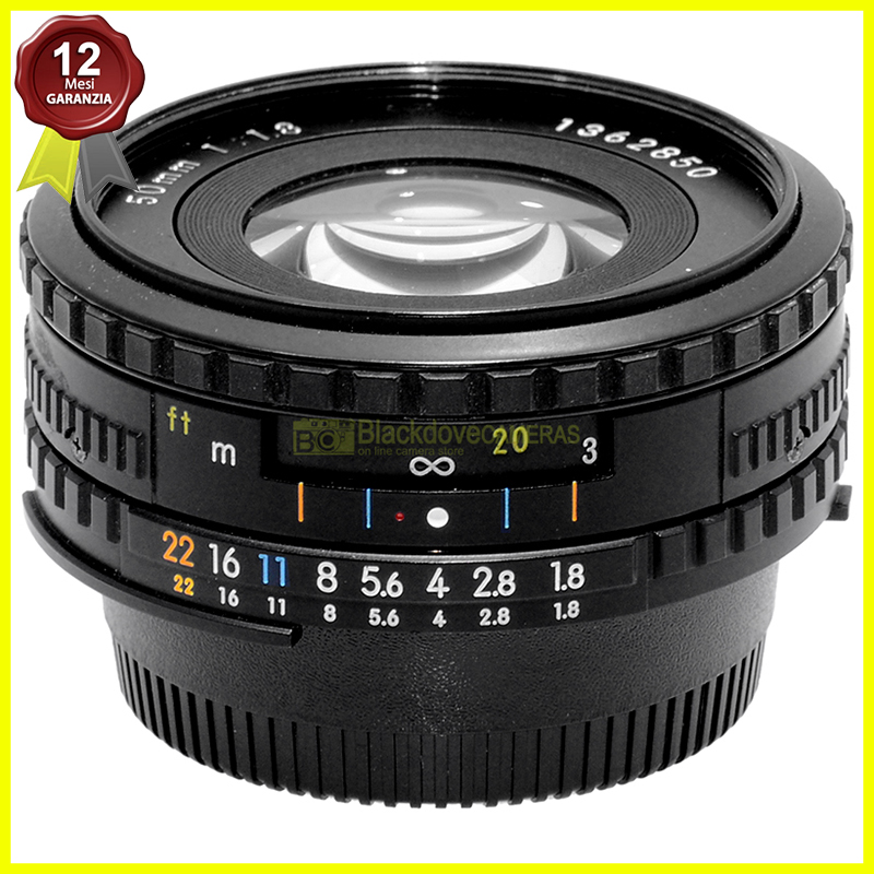 Obiettivo Nikon AI-S 50mm f1,8 E per fotocamere reflex analogiche e digitali AIS