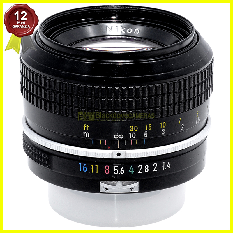 Nikon Nikkor 50mm f1,4 obiettivo per fotocamere reflex con baionetta F pre AI