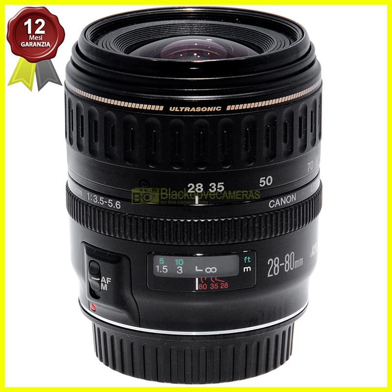 Canon EF 28/80mm f3,5-5,6 USM. Obiettivo Full Frame per fotocamere EOS.