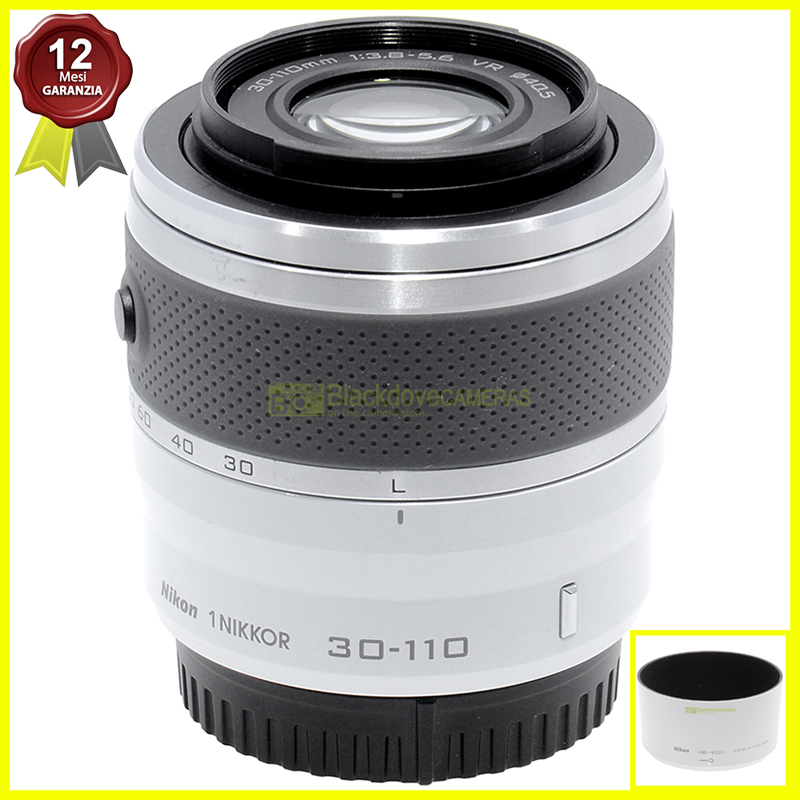 Nikon 1 Zoom Nikkor 30-110mm f3,8-5,6 VR Obiettivo per fotocamere mirrorless