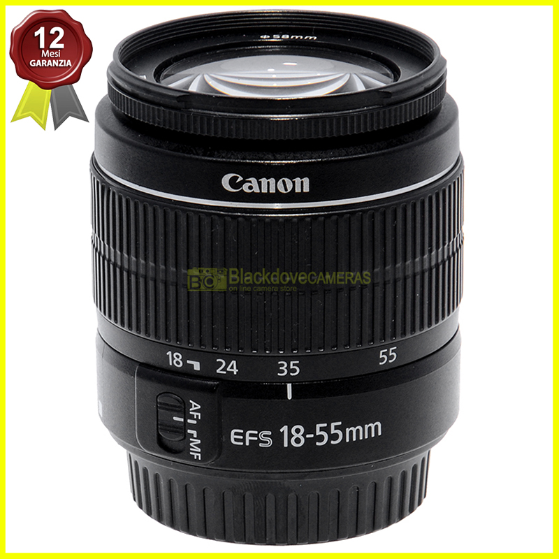 Canon EF-S 18/55mm. f3,5-5,6 III. Obiettivo autofocus per reflex digitali APS