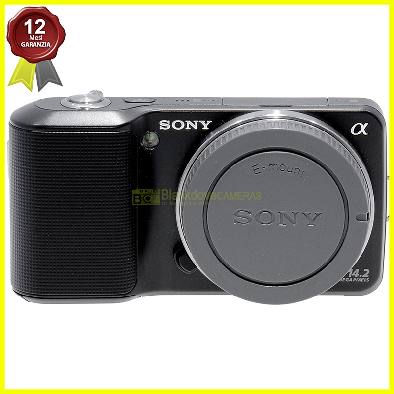 Sony Nex 3 body black fotocamera digitale mirrorless 14,2Mp innesto Sony E-Mount