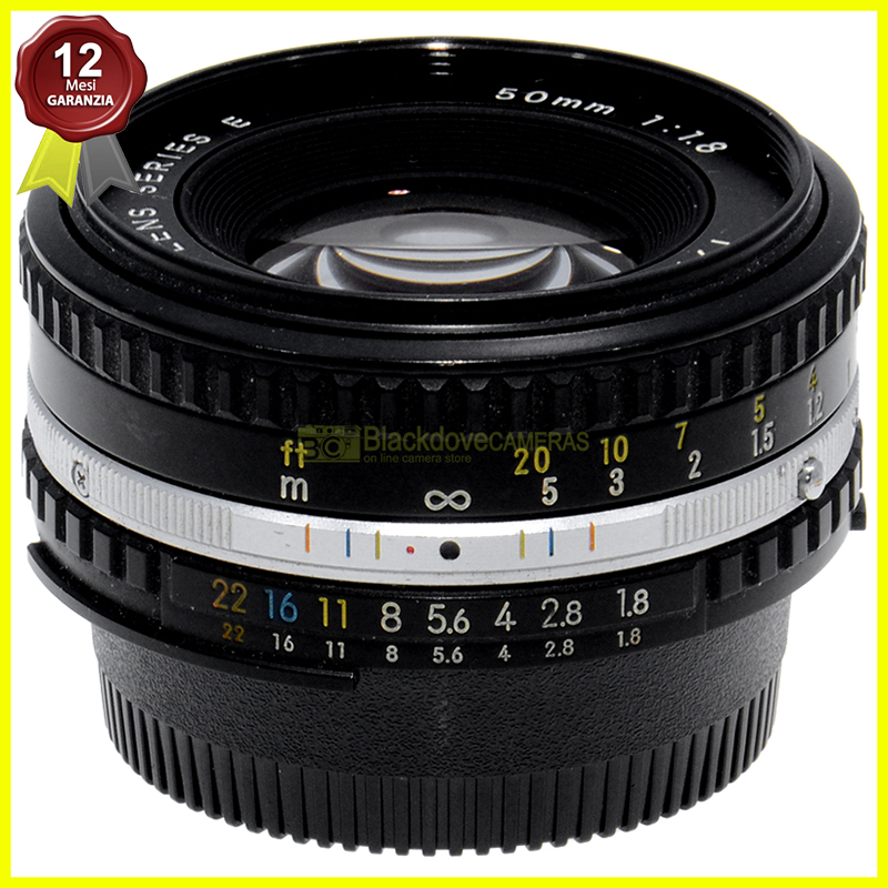 Obiettivo Nikon AI-S 50mm f1,8 E per fotocamere reflex analogiche e digitali AIS