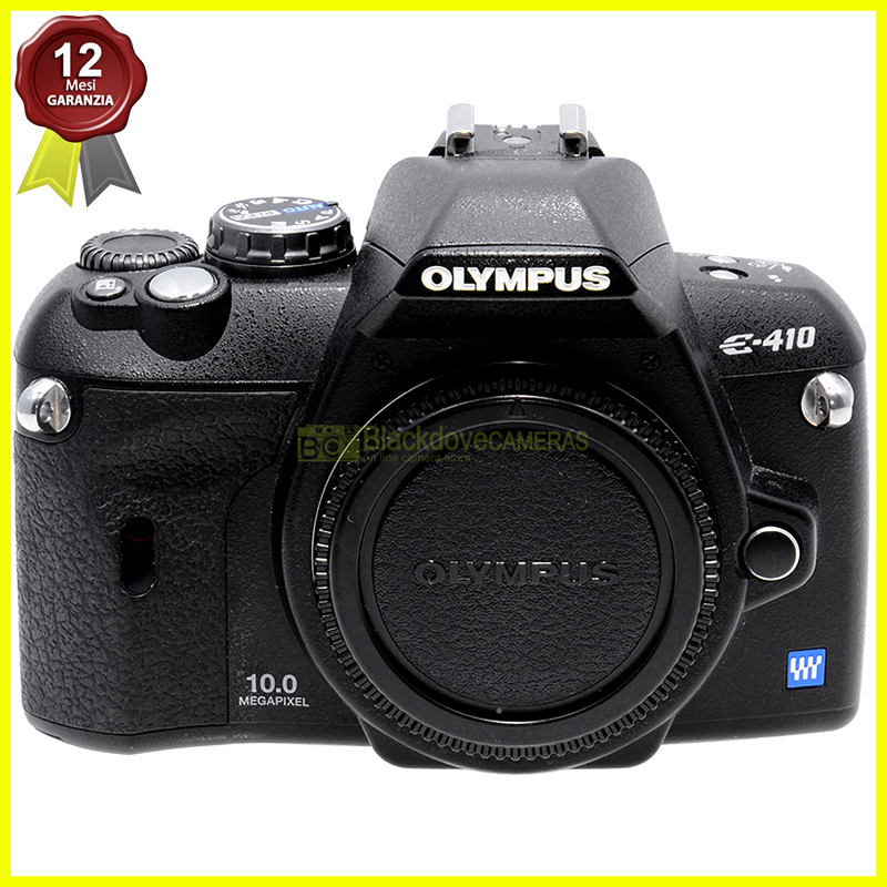 Olympus E-410 body Fotocamera digitale reflex 4/3 System. Macchina fotografica.