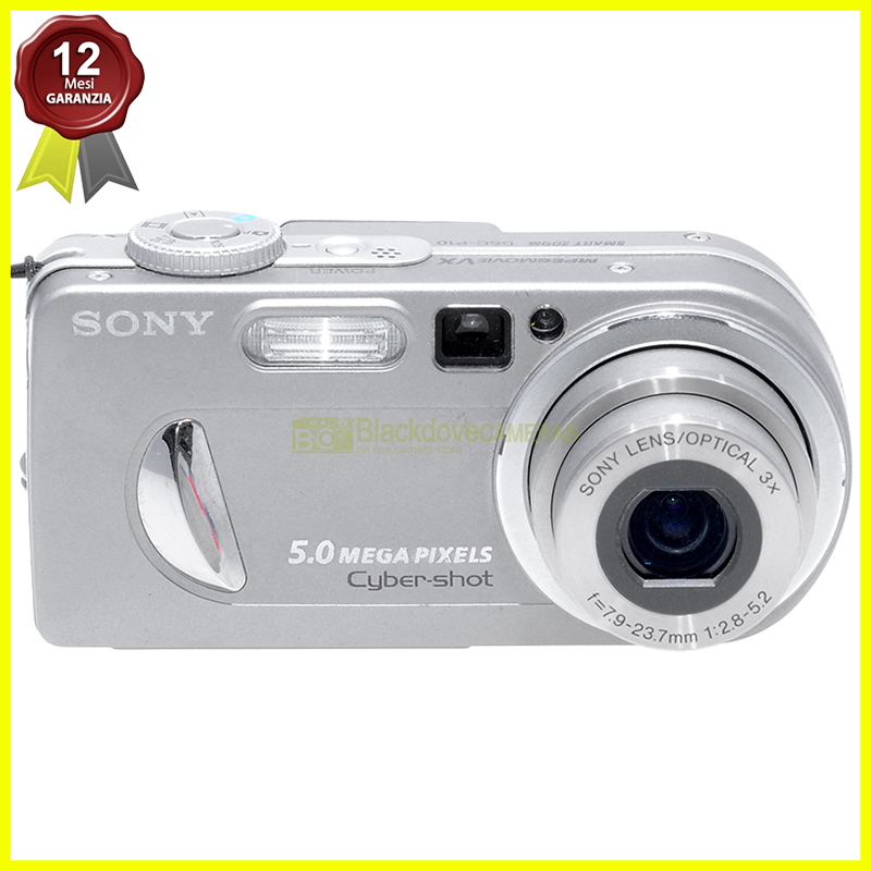 Sony Cybershot DSC-P10 fotocamera digitale compatta con zoom 12x 38/114mm equiv.