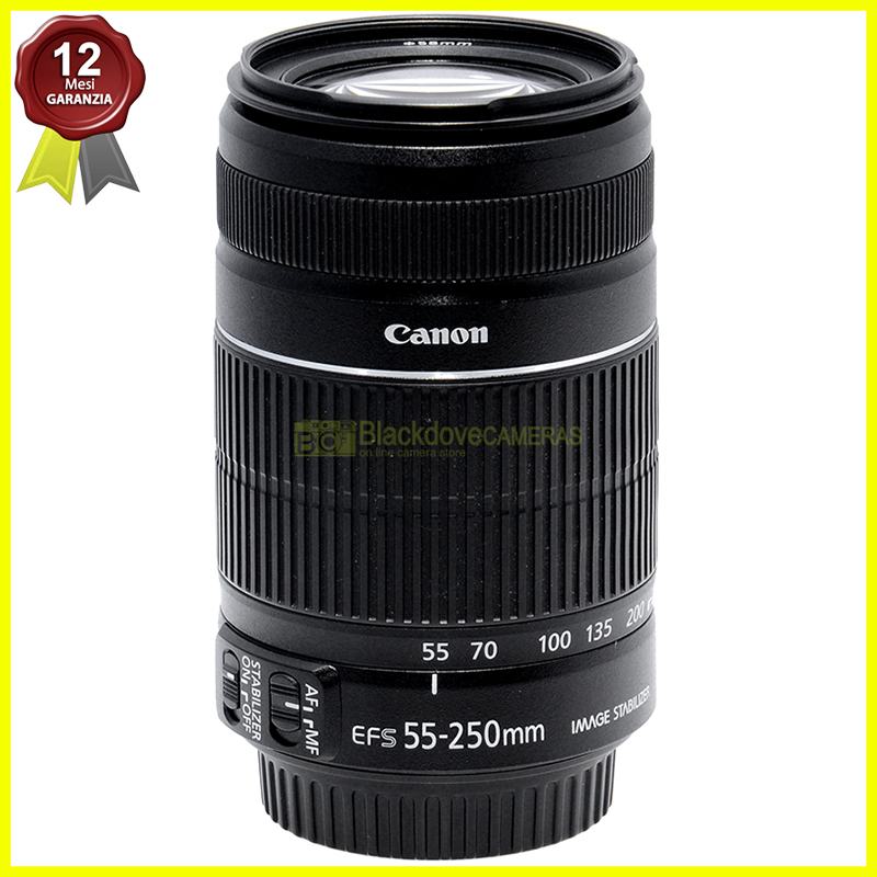 Canon EF-S 55/250mm f4-5,6 IS II Obiettivo AF per fotocamere reflex digitali APS