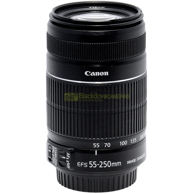 Canon EF-S 55/250mm f4-5,6 IS II Obiettivo AF per fotocamere reflex digitali APS