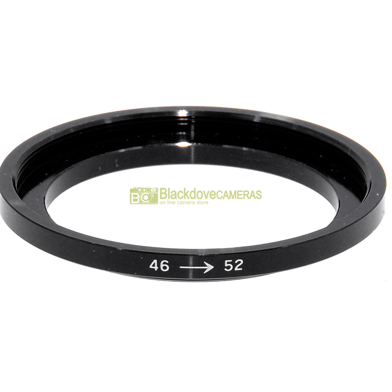 Adattatore step up 52/58mm per filtri M58 su obiettivi diametro 52. Adapter