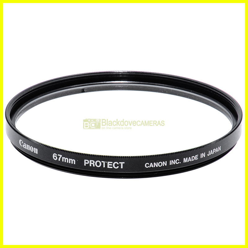 67mm. Filtro Protect originale Canon con vite M67. Protector filter.