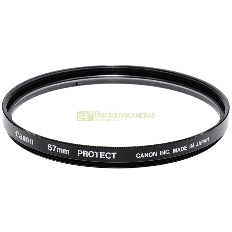 67mm. Filtro Protect originale Canon con vite M67. Protector filter.