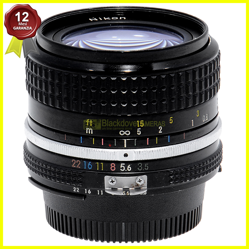 Nikon AI 28mm f3,5. Obiettivo grandangolare per fotocamere analogiche e digitali