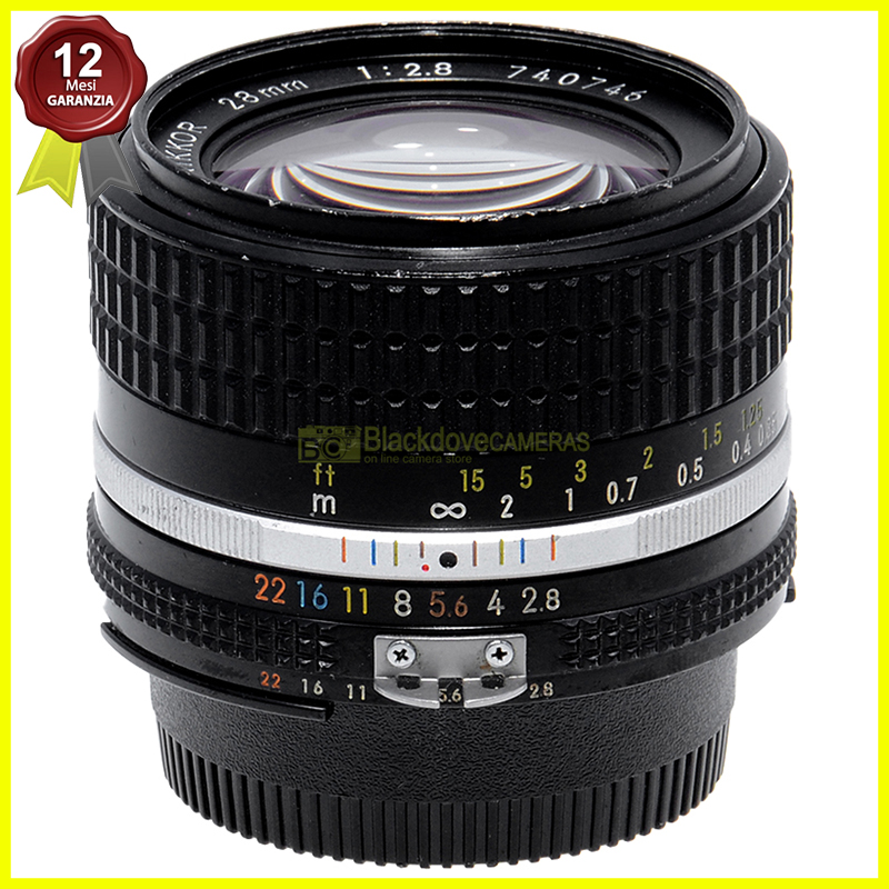 Nikon AI 28mm f2,8 Obiettivo grandangolare per fotocamere apellicola e digitali