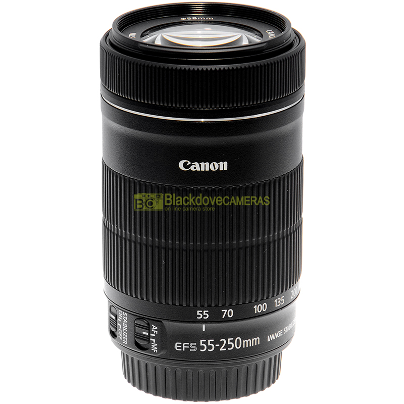 Canon EF-S 55/250mm f4-5,6 IS STM. Obiettivo Stabilizzato AF per reflex digitali