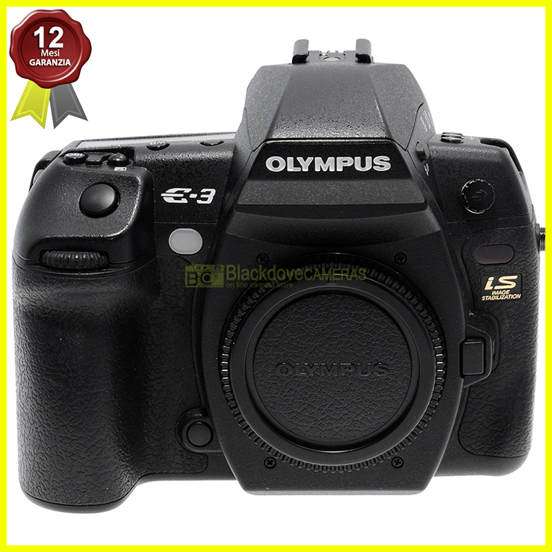 Olympus E-3 IS (Image Stabilization) body Pro. Fotocamera digitale reflex 4/3 E3