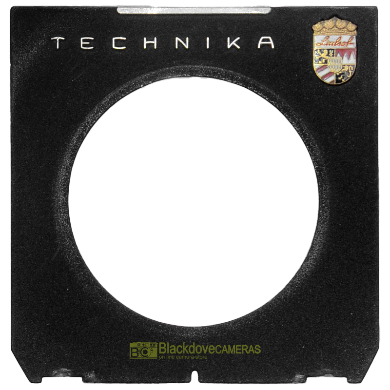 “Linhof piastra porta obiettivi 96x99 diametro foro 66mm. per fotocamera Technika”