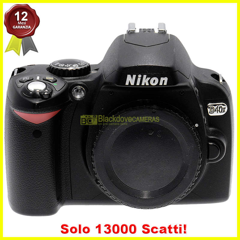 Nikon D40x body fotocamera reflex digitale. Macchina fotografica Garanzia 1 anno