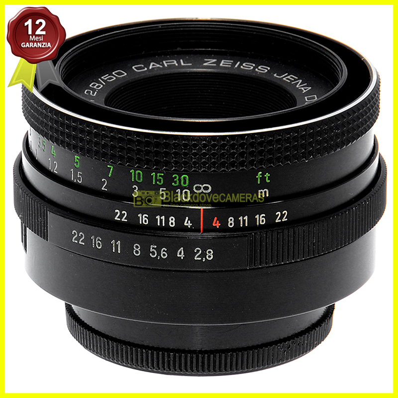 Carl Zeiss Jena DDR Tessar 50mm. f2,8