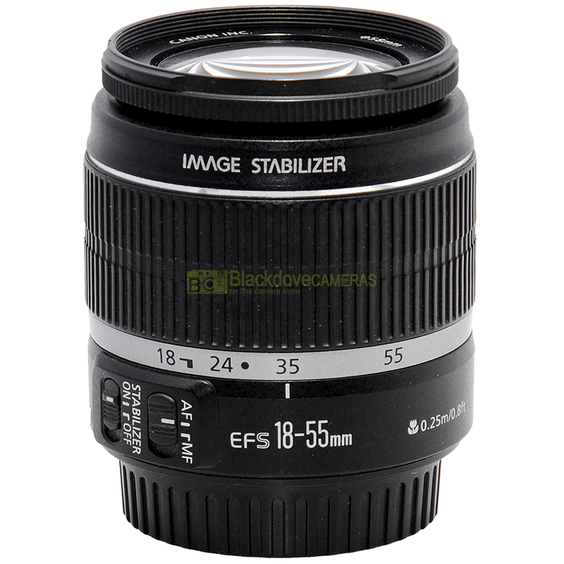 Canon EF-S 18-55mm f3,5-5,6 IS.