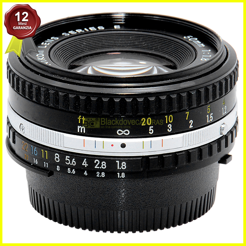 Obiettivo Nikon AI-S 50mm f1,8 E per fotocamere reflex analogiche e digitali AIS