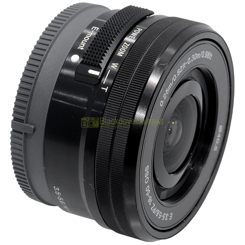 Sony E 18/55mmf3,5-5,6 OSS Silver obiettivo per fotocamere Sony E-Mount e NEX