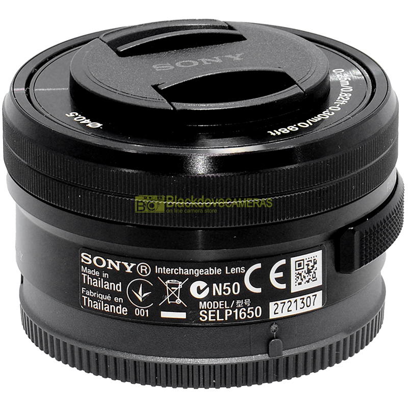 Sony E 18/55mmf3,5-5,6 OSS Silver obiettivo per fotocamere Sony E-Mount e NEX