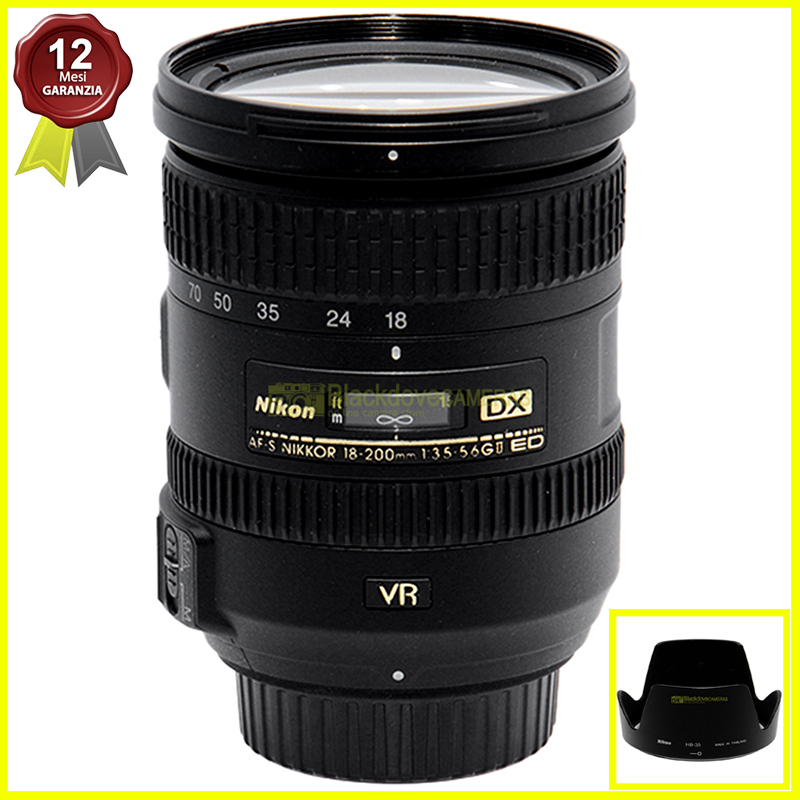 Nikon AF-S Nikkor 18/200mm f3,5-5,6 G ED VR II