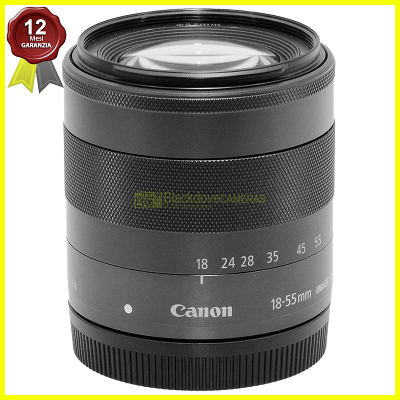 Canon EF-S 18/55mm. f3,5-5,6 IS STM. Obiettivo autofocus per reflex digitali APS