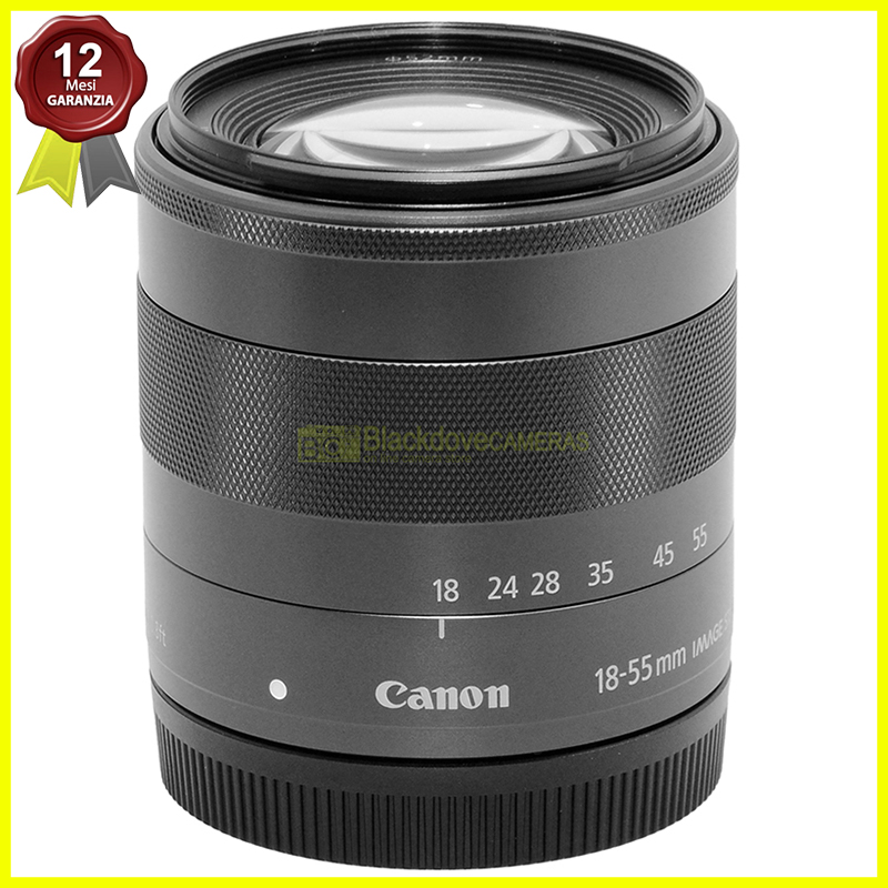 Canon EF-S 18/55mm. f3,5-5,6 IS STM. Obiettivo autofocus per reflex digitali APS